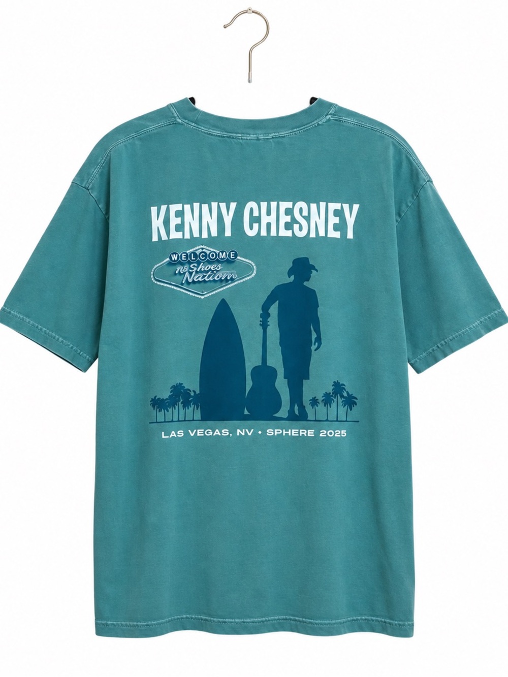 Kenny Chesney Sphere 2025 Comfort Colors Tee L Las Vegas Country Concert Shirt